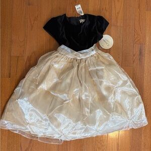 Oris Elegant Black Dress with Zipper Accent